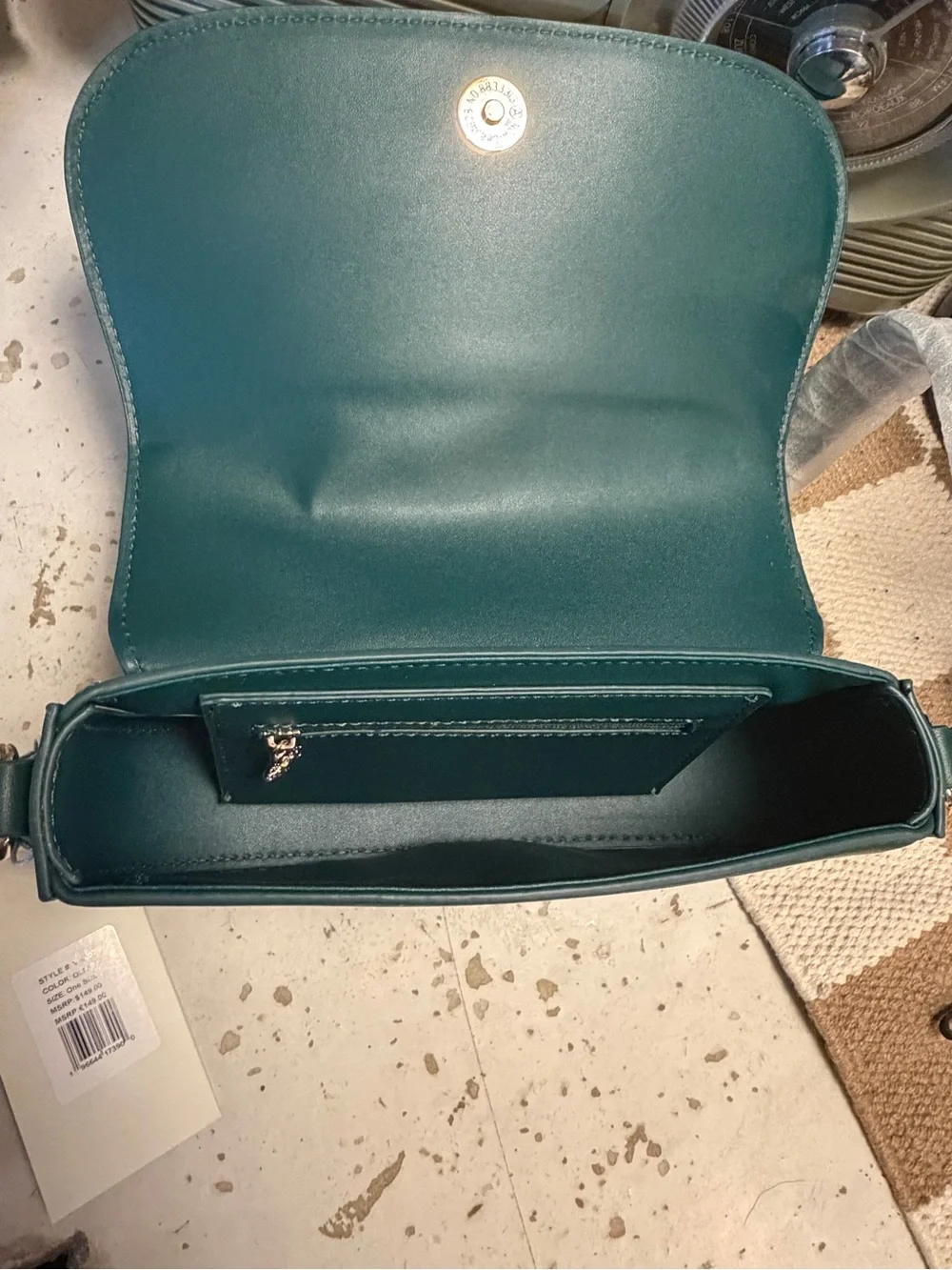 NEW WITH TAGS | Valentino Orlandi V-4007 Olive Crossbody Bag
